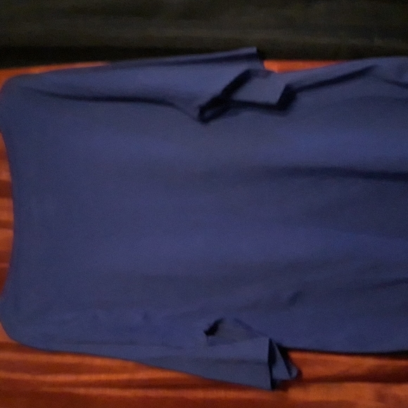 Royal Blue Rhinestone Embellished Houston Rodeo Shirt - Picture 2 of 4